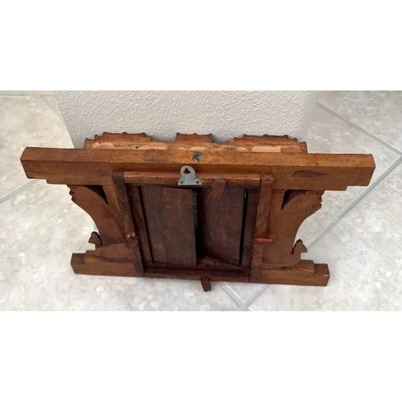 2 Peacock Ankhi Jhyal/Nepalese Antique Architectural Vintage Window/Wooden Frame - Picture 6 of 15